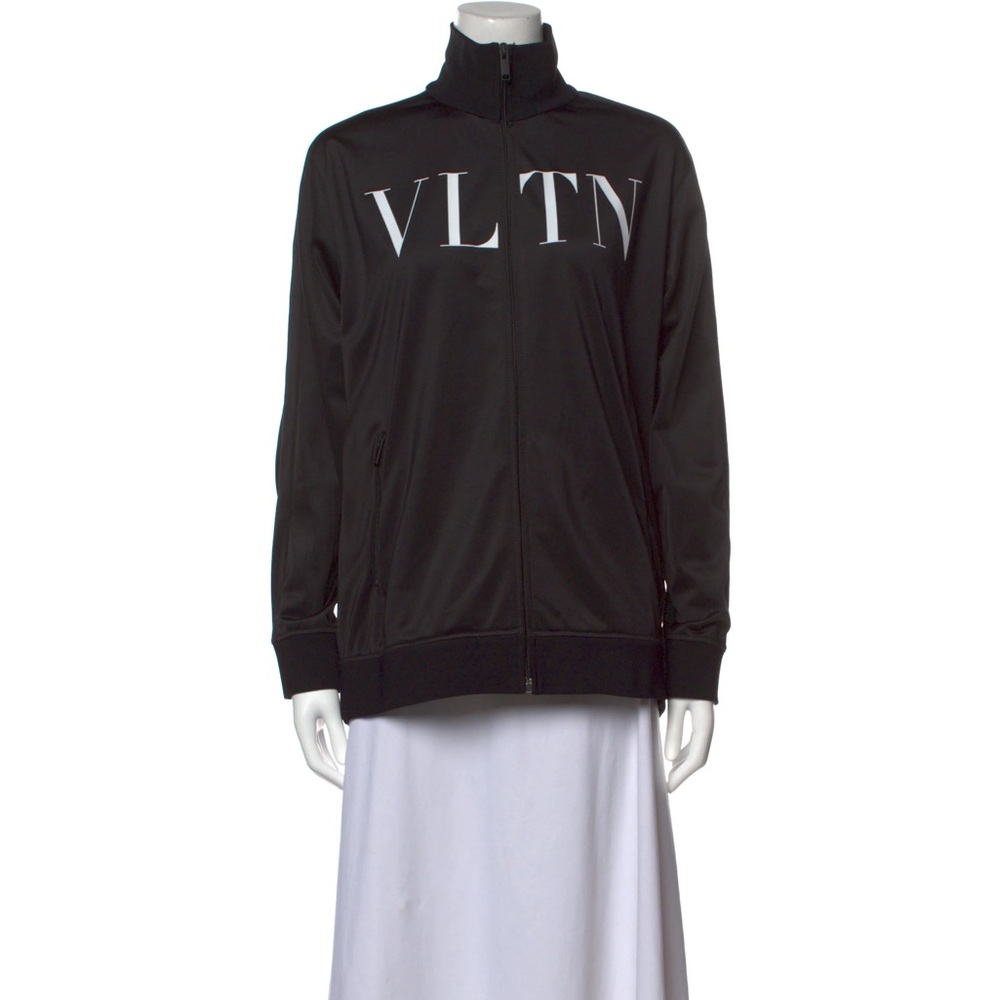 Valentino Black Jacket with White Logo